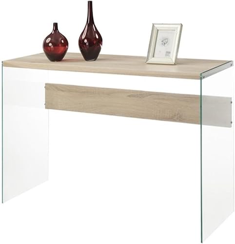 Mesa auxiliar Soho, de Convenience Concepts, Madera, Blanco Weathered