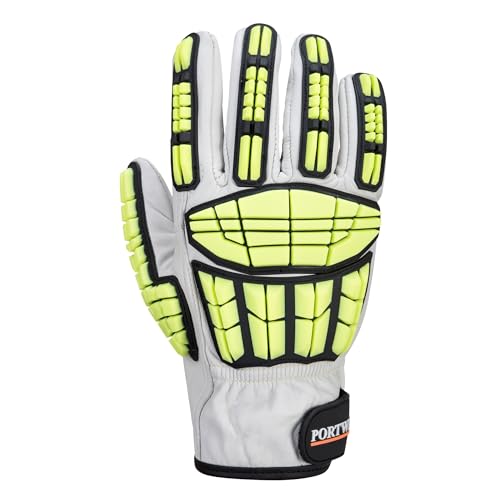 Portwest A745 Impact Resistant Pro Cut Resistant Glove Grey, XX-Large, XXL - Image 2