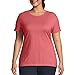 Just My Size Plus-Size Pure Cotton Jersey T-Shirt, Wide Classic Crewneck Tee for Women