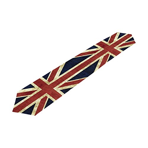 Wozo Vintage Union Jack British Table Runner Placemat Decoration Kitchen 13 X 90 Inches Rectangle Table Runner For Home Coffee Dining Table Party #TOP1