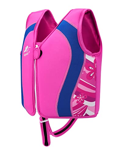 Wytbaby Kids Swim Vest Neoprene Float Swimming Jacket Boys Girls Swimwear (2-3 Years, A) #TOP7