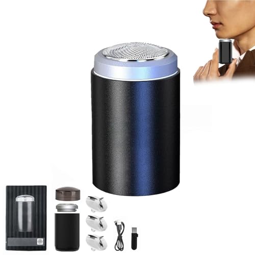 Zdouxuan Rasoio Enspiracle, Mini Rasoio Elettrico Portatile Enspiracle, Mini Rasoio Elettrico Portatile Unisex, Mini Rasoio Ricaricabile Usb For Me, R