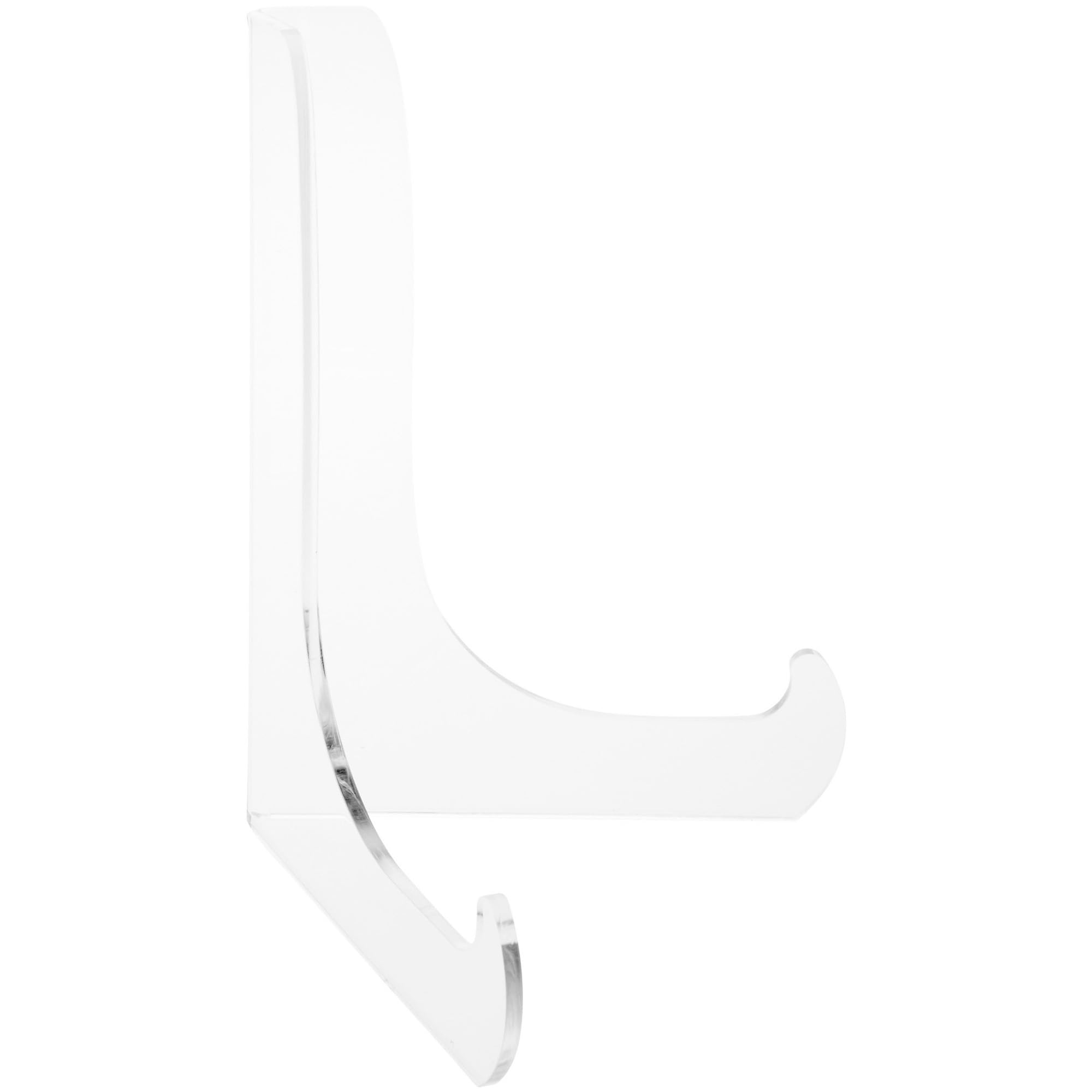 Plymor Clear Acrylic 60-Degree Angle Easel with Shallow Support Ledges, 6
