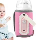 Plage de réchauffement réglable : conçu pour répondre à divers besoins, le chauffe-lait portable offre une plage flexible réglable de 35 à 50 °C associée à un contrôle précis de la température dans les 2 °C grâce à sa puce de réchauffement intelligente, assurant une consistance optimale du lait à chaque fois, donnant aux parents confiance pendant les tétées nocturnes ou les longs voyages en sachant que leur enfant recevra du lait correctement réchauffé sans effort