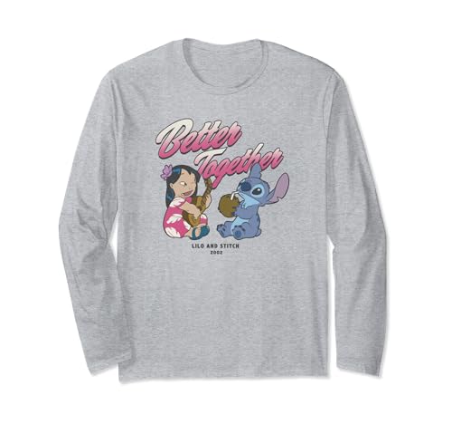 T-shirt Stitch et Lilo manches longues cadeau idéal pour anniversaire