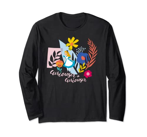 T-shirt Disney Alice in Wonderland à manches longues idée cadeau originale Noël anniversaire