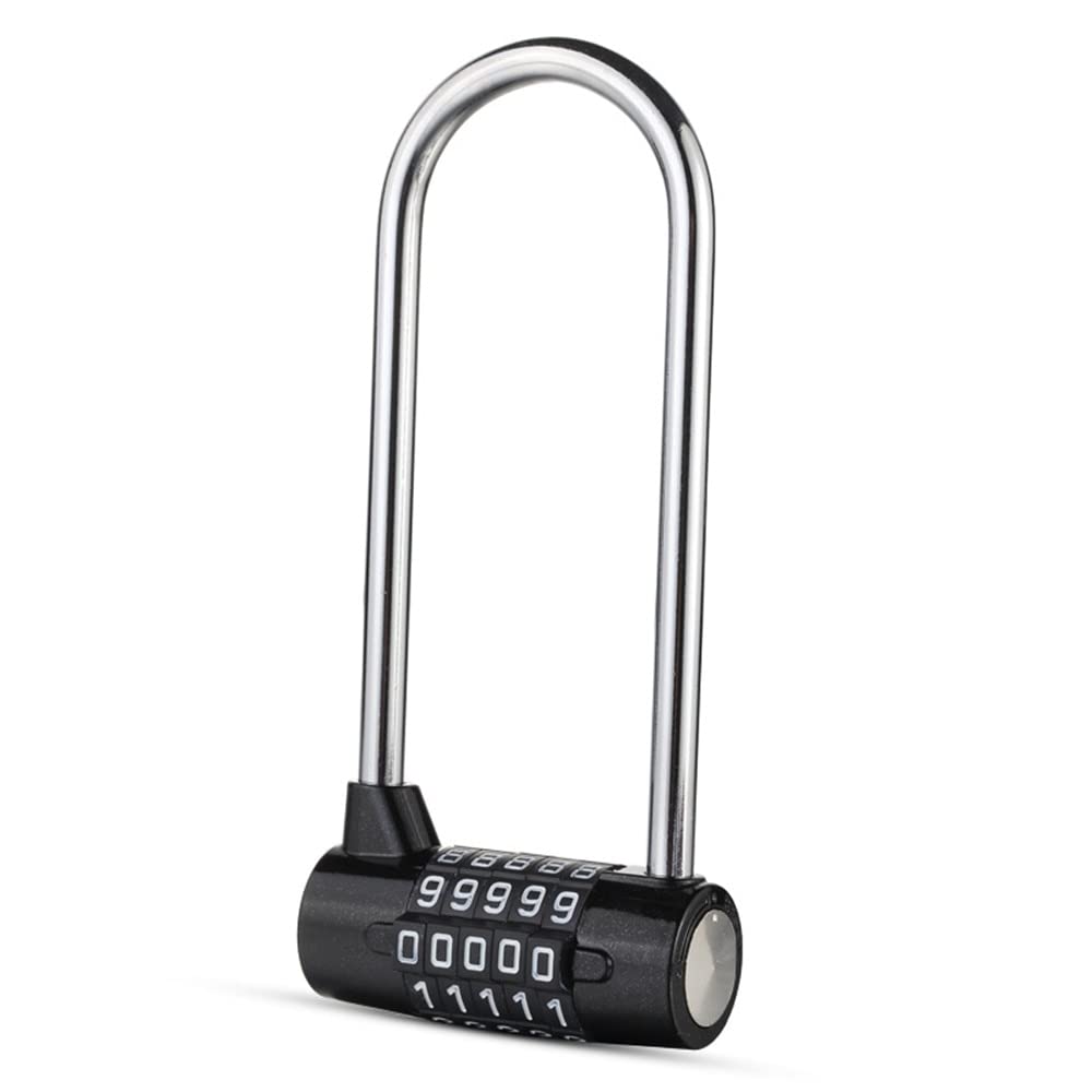 candado, Candados de equipaje, candados combinación, cerradura Candado 5 dígitos Cerradura código exterior alta resistencia 118 mm for paquete bolsa maleta puerta