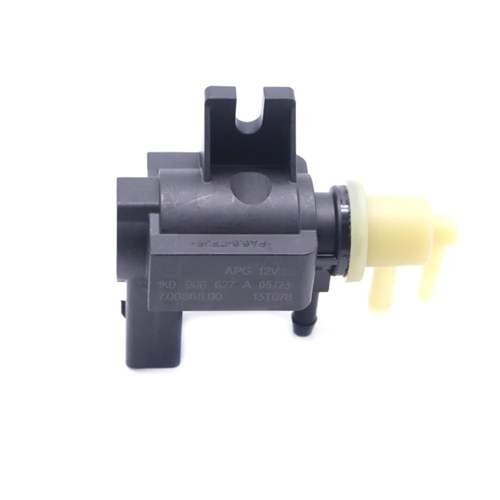 Cuerpo de válvula de transmisión Válvula solenoide de presión de sobrealimentación del turbo N75 1K0906627A para Audi A3, A4, A6, Volkswagen T5, Transporter y Touran.