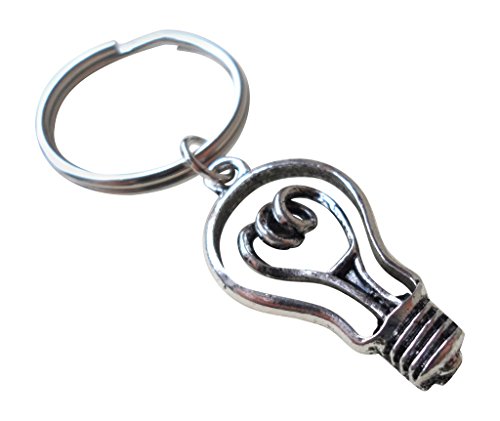 JewelryEveryday Light Bulb Keychain - You're The Light of My