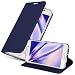 Produktbild Cadorabo Hülle kompatibel mit Samsung Galaxy S6 Edge aus Premium Kunst Leder Flip Klappbare Stoßfeste Magnetische [Standfunktion] [Kartenfächern] Cover Hülle für Galaxy S6 Edge Tasche in Blau