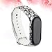 HEMOBLLO Fashion Replacement Silicone Wriststrap for Miband 3 Xiaomi 3 Smart Bracelet...
