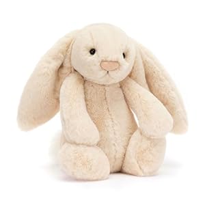 Jellycat Bashful Luxe Willow Bunny Stuffed Animal, Medium 12 inches – Rabbit & Bunny Plush Toy – Classic Children’s Gift