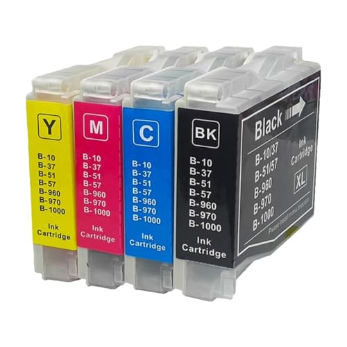 Cartouche LC960Y Yellow pour Brother MFC-265C 230C MFC-240C FAX-2480C LC970
