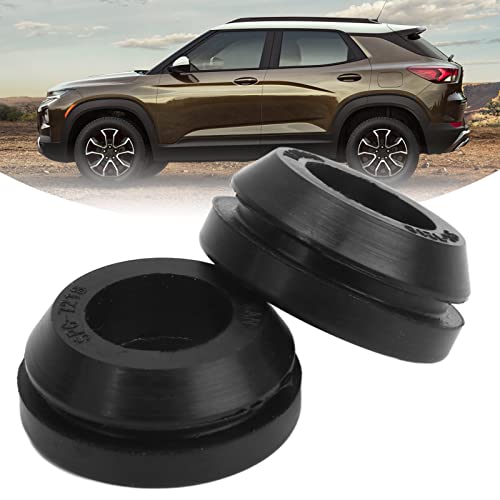 Valve Cover Grommet, Pcv Breather Grommet Sealing High Low Temp Resistant 2Pcs Black For Maintenance #TOP3