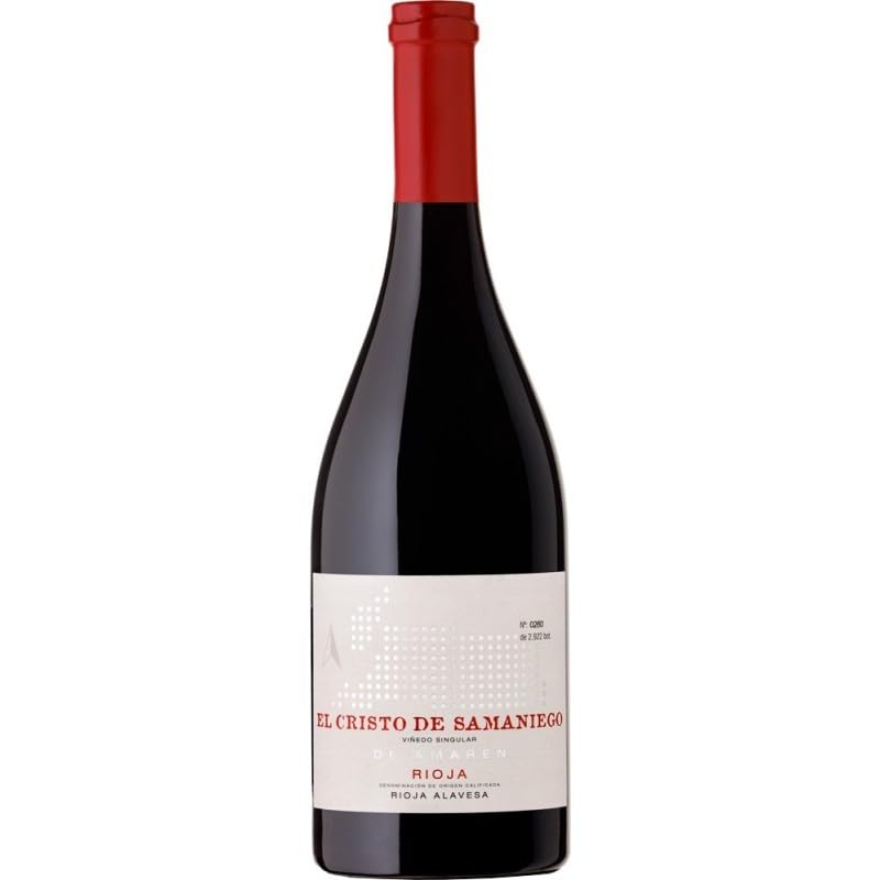 El Cristo de Samaniego de Amaren, vino tinto con crianza complejo y elegante, mezcla de variedades clásicas con carácter y expresión del terruño riojano| 1 botella