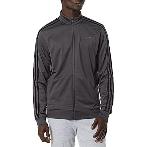 Chaqueta deportiva adidas Essentials de tricot de 3 rayas para hombre Cover