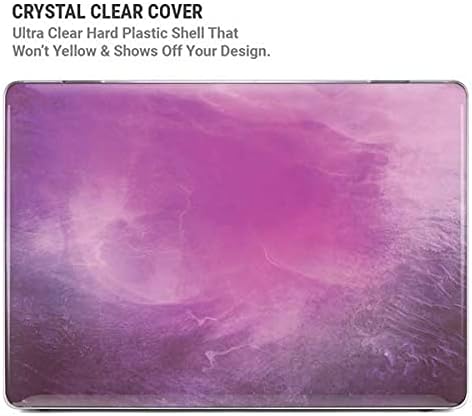Skinit Case + Skin Compatible with MacBook Air 13in (2020) Originally Designed Purple Space Marble Design