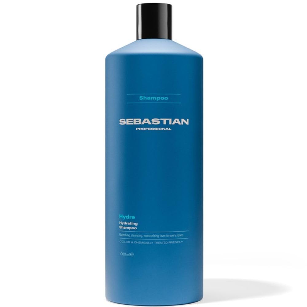 Sebastian Professional, Hydre, Shampoo de hidratação para cabelos ressecados e com frizz, 1L