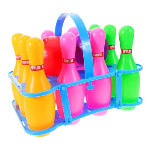 Jeu de bowling enfant favorisant la coordination oeil-main quilles 19 cm