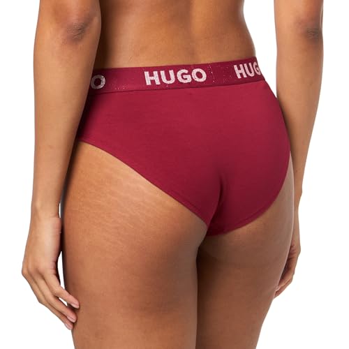 HUGO Men's Bold Logo Cotton Stretch Brief2