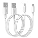 Ladekabel Schnellladekabel  günstig Kaufen-PEAPOLET【Apple MFi Certified iPhone Ladekabel,Lightning Kabel USB-A to Lightning Schnellladekabel Original iPhone Charger Cable für iPhone 14/13/12/11 Pro Max Mini Xs X XR 8 7 iPad 1m 2-PACK