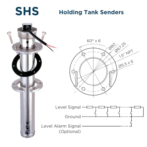 Image of KUS USA SHS Holding Tank Level Sensor for Black or Grey Water Tanks (8 inch)