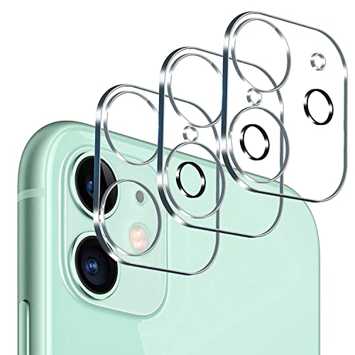 - 3 Pellicola Fotocamera per iPhone 12 Anti Macchia Anti Grafio 3D Full in Vetro Temperato Durezza 9H Installazione Facile