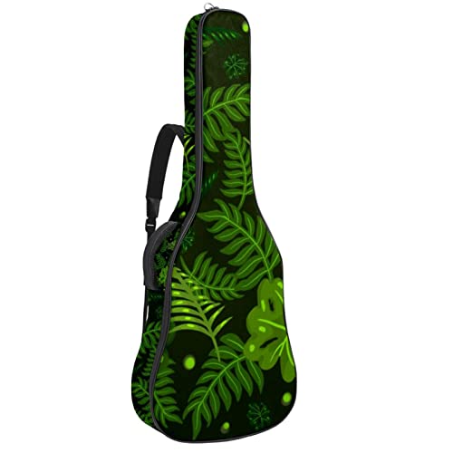Housse de transport étanche pour guitare avec bandoulière réglable – Plantes tropicales, fleurs, feuilles, Multicolore… - Les Beatles, Paul McCartney, John Lennon, RIngo Starr, George Harrison Housse de transport étanche pour guitare avec bandoulière réglable - Plantes tropicales, fleurs, feuilles, Multicolore…