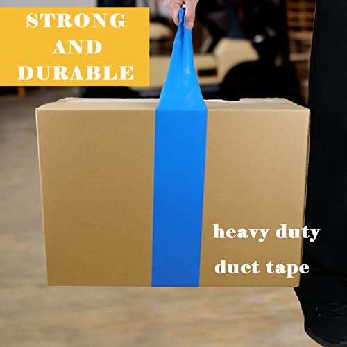 Image of Super Strong Duct Tape 4 Inches x 32 Feet Multi-Purpose Heavy Duty Waterproof Duct Tape for Crafts & Home Improvement, Red