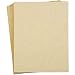 50-Sheet Stationery Paper - Tree- Free Handmade Paper for Letters, Invitations, 200 GSM, Laser and Inkjet Printer Friendly, Ivory with Jute Design, Letter-Sized, 8.5 x 11 Inches