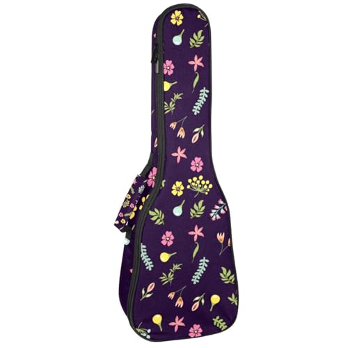 JRHEJTHH Housse imperméable pour ukulélé en tissu Oxford durable et élégant avec sac de rangement Motif floral rétro, Multicolore., 25.9x9x3.1in/66x23x8cm, Moderne - Les Beatles, Paul McCartney, John Lennon, RIngo Starr, George Harrison JRHEJTHH Housse imperméable pour ukulélé en tissu Oxford durable et élégant avec sac de rangement Motif floral rétro, Multicolore., 25.9x9x3.1in/66x23x8cm, Moderne