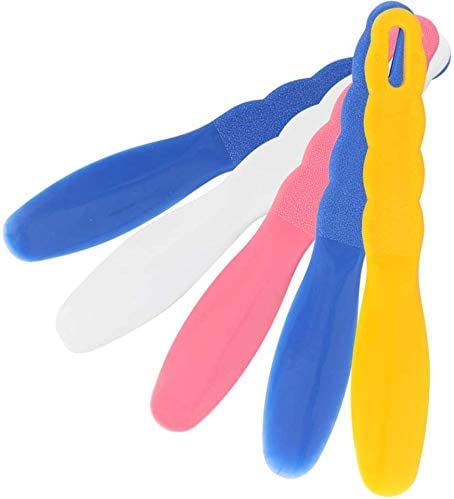 Miniatura 7 de DenFactory - Juego de 6 tazones de silicona de mezcla de goma flexible con espátulas para material de impresión de yeso de alginato