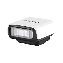 ORDRO FL-10 Mini Camera Flash Camera Flash Speedlite for Fuji/Sony/Nikon/Canon, Digital Film Cameras, Portable Mini hot Shoe Flashlight for DSLR Cameras White