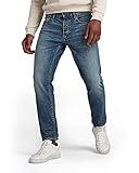 Standard G-STAR RAW Herren 3301 Straight Tapered\'\' Jeans, Blau (Faded Cascade C052-C606), 32W / 32L