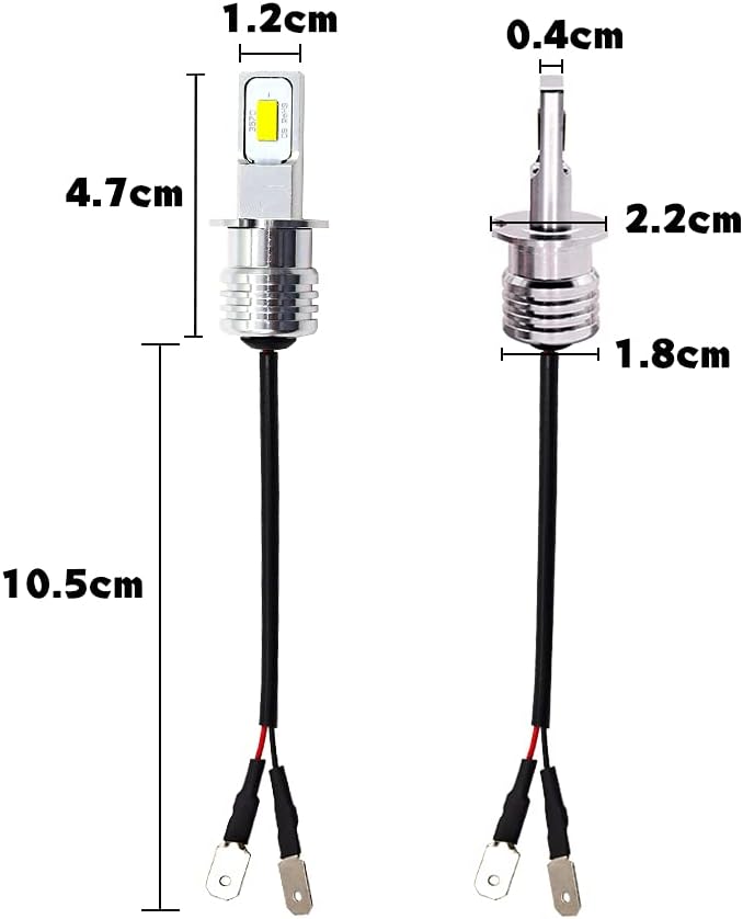 jose2015 H3 led bulb 12V/24V h3 led bulb High brightness 3570 SMD dual system compatibility