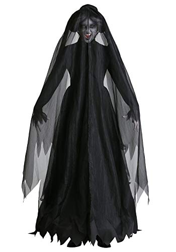 Image of Halloween Women Costumes Black Bat Fallen Angel Devil Vampire Witch Dress Adult Cosplay Accessories