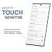 magglass Samsung Galaxy S20 Tempered Glass Screen Protector with In Screen Fingerprint Sensor - Anti Bubble UHD Clear Scratch Resistant Display Guard (Case Compatible)