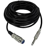 Cabo para Microfone Profissional P10 Mono Xlr 10 Metros