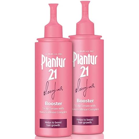 Plantur 21#longhair Booster for Long and Brilliant Hair | Hair Serum Boosts Hair Growth | No Silicones No Parabens | Energy Kick for Hair Roots | 2x 125ml Cover