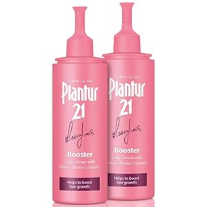 Plantur 21#longhair Booster voor Lang en Glanzend Haar 2x 125ml | Hair Serum Boosts Hair Growth | Geen Siliconen Geen Parabenen | Energy Kick voor de Haarwortels