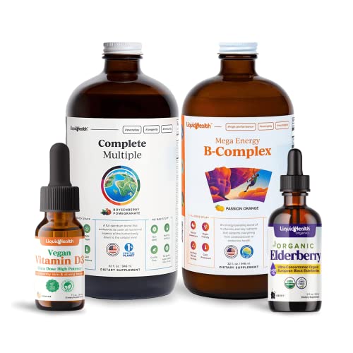 Liquidhealth Ultimate Immunity + Energy Vitamin Bundle #TOP26