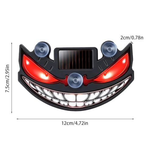 Señal LED para automóvil evita descargas con panel solar y USB 7