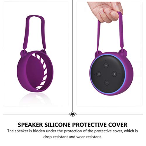 ULTECHNOVO Alto-Falante de Silicone Capa Protetora Montagem Na Parede Suporte de Alto-Falante Duráve