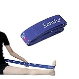 【サンシャ】91AH0001 ストレッチループバンド（ブルー） 135cm×5cm×0.25cm 11ループ