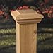 Deckorators 4x4 Hatteras Flat Top Cedar Post Cap