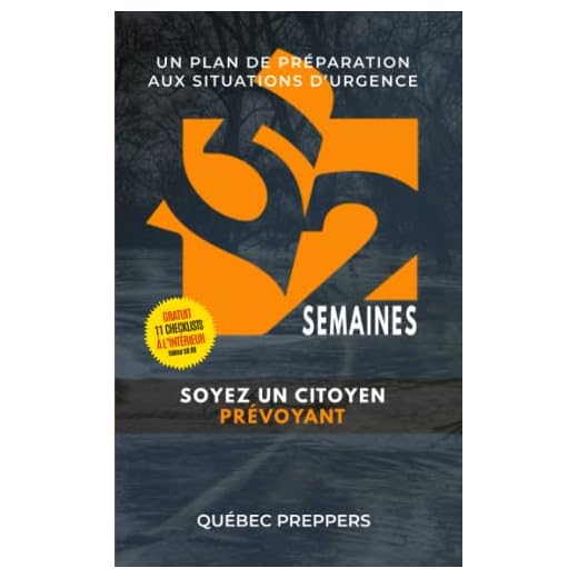 52 SEMAINES DE PRÉPARATION: Un plan de préparation aux situations d’urgence