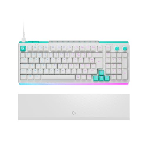 Clavier gaming TMR déclenchement rapide Logitech G G512 X 98 switchs interchangeables 8K blanc