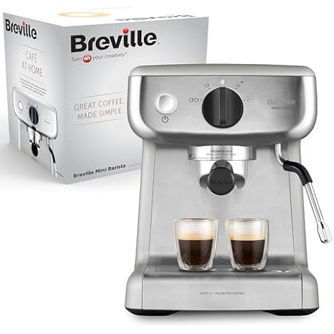 Breville Barista Mini Espresso Machine with Milk Frother Cover