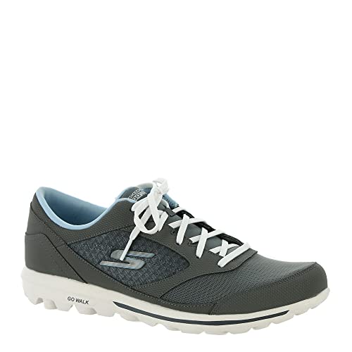 Skechers Skechers Performance Women's GO Walk Classic, Gray/Blue, 5 Wide