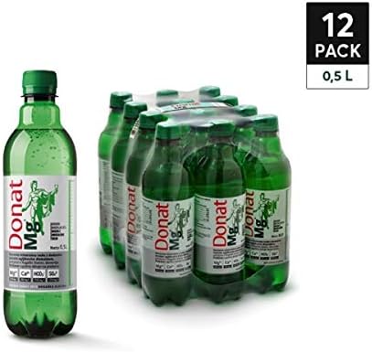 Miniatura 2 de Agua de magnesio natural - 500 mg de magnesio en 16.9fl oz "Donat Mg" paquete a granel 12x0,5L